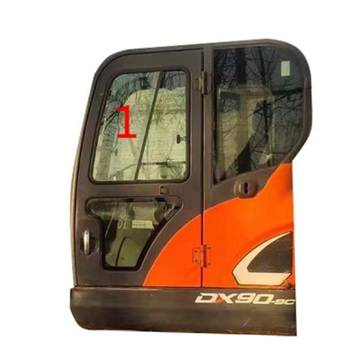 DX70 DX90-9C Windschutzscheibe der Bagger-Cabin Left Side-Glas-Schrägen-Positions-NO.1