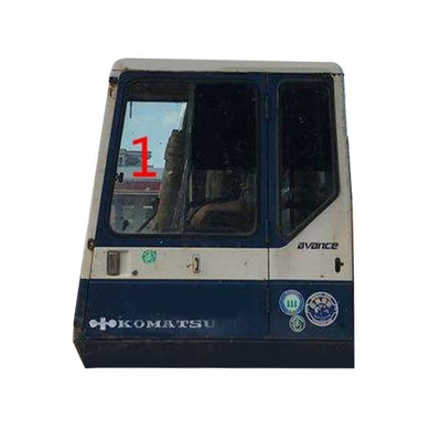 Hohes Schlagfestigkeit KOMATSU-Fahrerhaus-linker Glasbagger Door Window Replacement