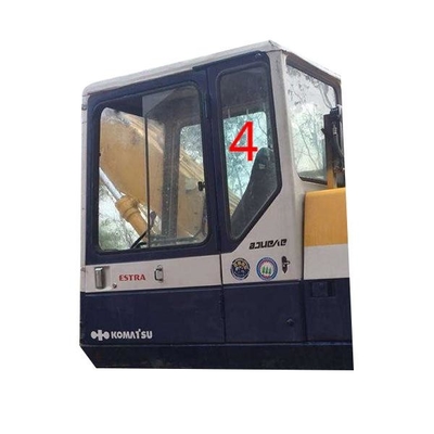 KOMATSU-Bagger-Cab Glass For-Gräber-linke Tür-Rückseite-Position No.4