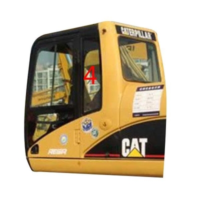 Linke Tür-hintere Position NO.4 der Windschutzscheiben-E320D CAT Excavator Window Replacement RoHS