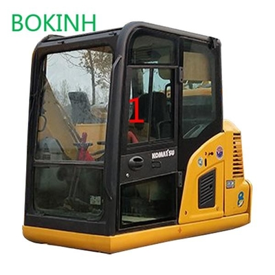 PC60-8 PC70-8 KOMATSU Fahrerhaus-linke Seitenglasposition liegen NO.1 starke 5mm schräg