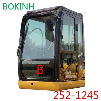 Windschutzscheibe des Bagger CATERPILLAR-Fahrerhaus-Glas-252-1245 Front Down Position B