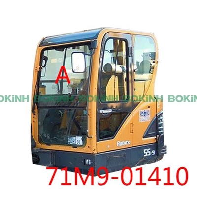 71M9-01410 HYUNDAI milderte oberes Fenster Bagger-Front Glass Replacements Positions-A