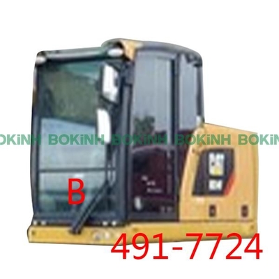 491-7724 milderte CATERPILLAR-Bagger Window Glass Front Down B Glas