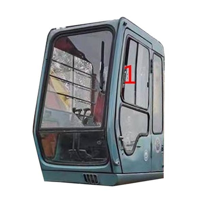 AT154426 HITACHI-Baggerkabinenfenster, gehärtetes Glas, schräge linke Seite, Position NO.1