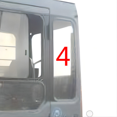 4369556 HITACHI Bagger-Window Replacement Left-Tür-hintere Position NO.4 mit Dichtung