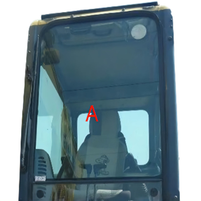 1015mm breites 5mm starkes KOMATSU Fahrerhaus-ausgeglichene Glaswindschutzscheibe Front Glass
