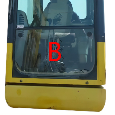 Front Down Komatsu Excavator Glass-Ersatz milderte Digger Glass