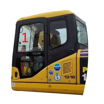 Fahrerhaus-linke Seitenglasposition Daewoos KOMATSU liegen NO.1 starke 5mm schräg