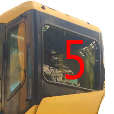 520mm breites KOMATSU Fahrerhaus-Glasbagger Cabin Back Side kurvte ausgeglichenes Glas