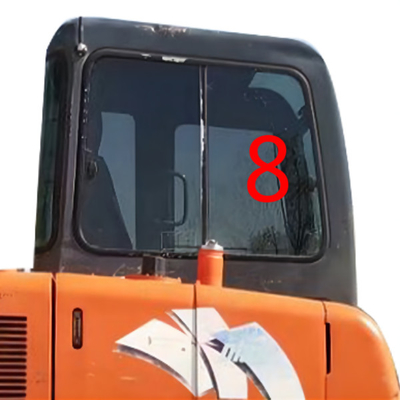 Rechte Seitenbagger-Cab Glass Constructions-Maschinen-Kabine