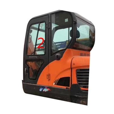 Glas-linke Seite Striaght-Position NO.2 DX60W DX90-9C DOOSAN milderte Bagger Cab Glass