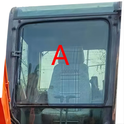 DX60-9 DX60W Windschutzscheibe Bagger-Cab Glasss Front Up Position A
