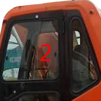 DH215-9 DOOSAN Glas-grüne linke gerade Seitenposition NO.2