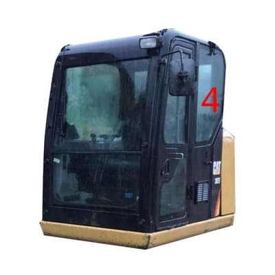 Bagger-Window Glasss CATERPILLAR CAT307E E307E Fahrerhaus-linke Tür-hintere Position NO.4
