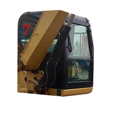 Rechte Seite CATERPILLAR-Fahrerhaus-Glas weißer Digger Window Replacement