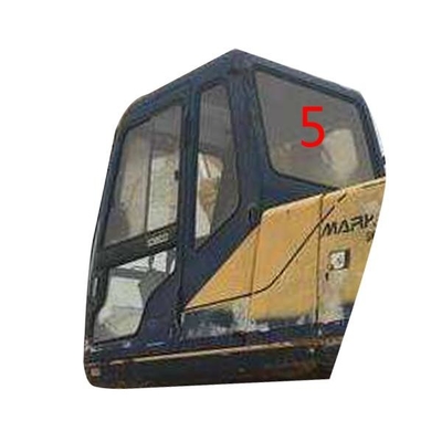 Windfang-Ersatz Rückseite-ausgeglichener Bagger-Cab Glasss KOBELCO Positions-No.5
