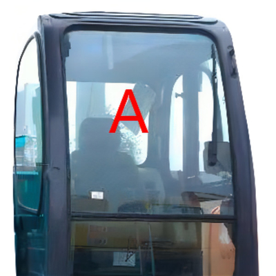 Ausgeglichener Bagger Glass Front Up Position A der Windschutzscheiben-KOBELCO
