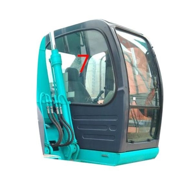 Rechtes kundenspezifisches Windschutzscheiben-Glas grüner Mini Excavator Glass der Seiten-KOBELCO