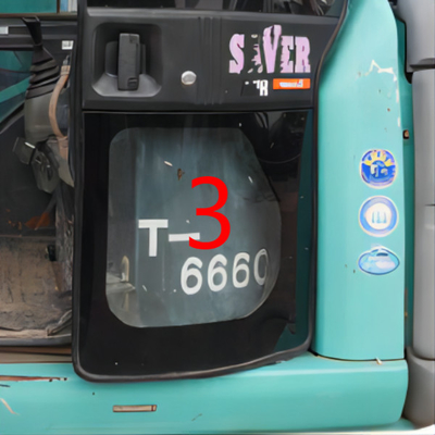 ISO-Bagger-Door Window Replacement-Windschutzscheibe milderte linke Tür-niedrigere Position NO.3