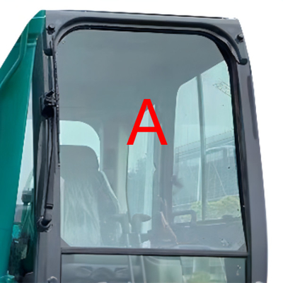 1040mm 840mm KOBELCO Bagger Glass Front Up Position A