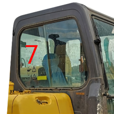 VOLVO-Windschutzscheibe milderte rechte Seitenglasposition NO.7