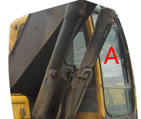 Windschutzscheiben-Glasbau-Maschinen-Kabine Front Up EC210B EC360B VOLVO