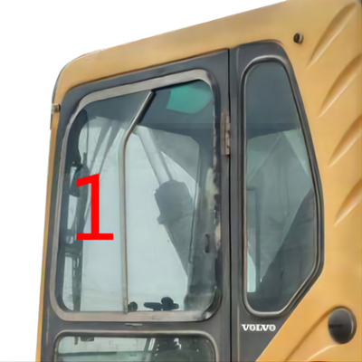 EC240B-Bagger VOLVO-Windschutzscheiben-Glasbau-Maschinen-Fahrerhaus-links-Seite