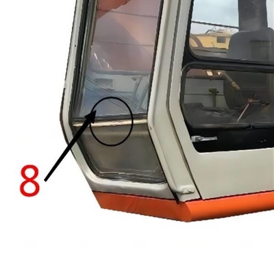 EX-1 EX120-1 EX200-1 HITACHI Bagger-Glass Right Side-Position No.8 milderte Glas