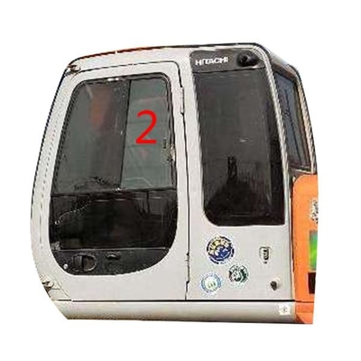 HITACHI-Bagger-Window Replacement Left-Tür-Position NO.2