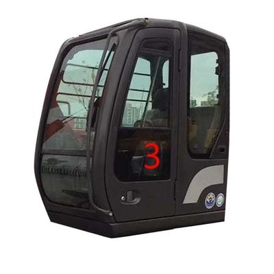 Verbiegende beständige HITACHI-Bagger-Glass Tempered Left-Tür-niedrigere Position NO.3