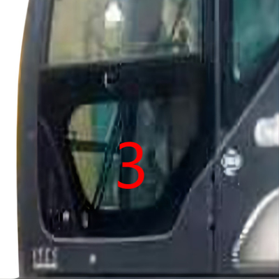 SK-6 SK-8 SK230-6 SK50 KOBELCO niedrigeres Grün Bagger-Glass Left Doors Positions-NO.3