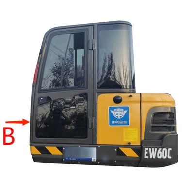 VOLVO-Bagger-Windscreen Replacement ISO milderte Glasfenster Front Down Position B