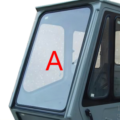 Windschutzscheibe Bau-Maschinen-KATO Glass Front Up Positions A