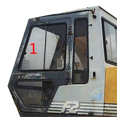 Windschutzscheiben-ausgeglichene Glasbau-Maschinen-Fahrerhaus-linke Tür SH280 S280