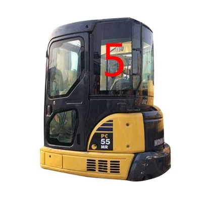 Bagger-Window Replacements RoHS der Windschutzscheiben-PC55MR PC55 KOMATSU Rückseite NO.5