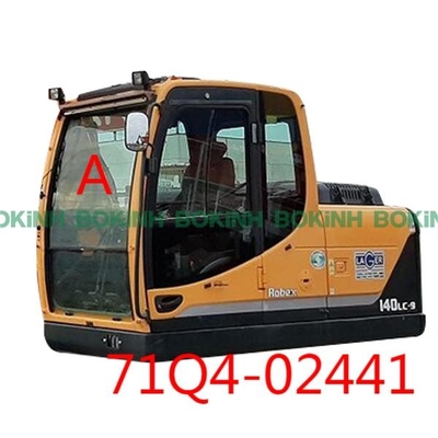71Q4-02441 HYUNDAI Windschutzscheibe Bagger-Cab Glasss Front Upper Position A