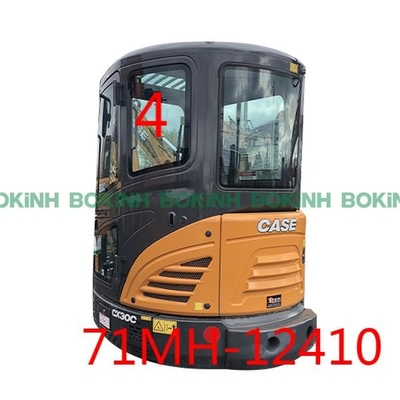 71MH-12410 Hyundai Front Glass Window Left Door Rückseiten-Position NO.4 milderte Glas