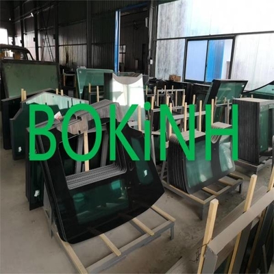 71M8-01441 HYUNDAI Front Glass Lower Position B Bagger Cab Window Tempered