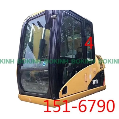 Linke Tür-hintere Position NO.4 CATERPILLAR-Bagger-Window Replacements 151-6790