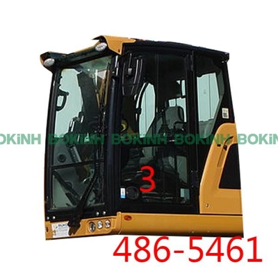 486-5461 CATERPILLAR-Fahrerhaus-milderte linke Tür-niedrigere Glasposition NO.3 Glas