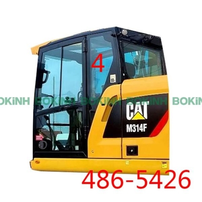 486-5426 CATERPILLAR-Fahrerhaus-milderte linke Tür-hintere Glasposition NO.4 Glas